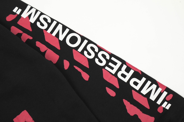 ブランドパーカー角部分ディテール